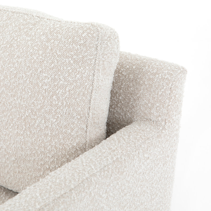Vanna Armchair, Knoll Natural, Aged Bronze