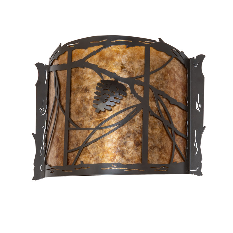 1 - Light Flush Mounted Sconce