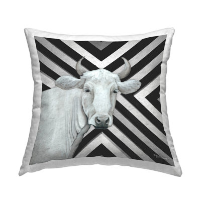 Polyester Throw Square Pillow Cover & Insert