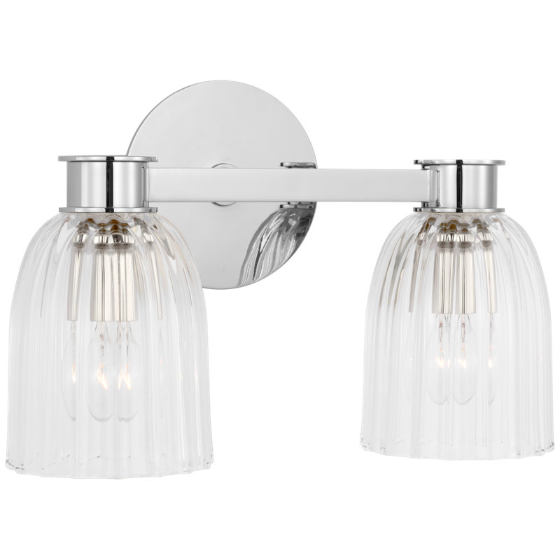 Asalea 2 - Light Vanity Light, Polished Nickel