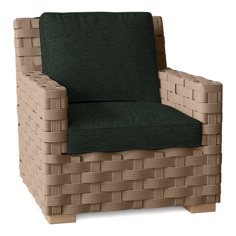 St. Barts Outdoor Armchair, Millstone, St. Barts Hemp