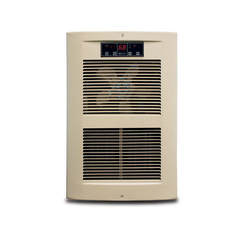 Chaufferette électrique murale à ventilateur avec thermostat automatique, 4500 W / 240 V / 18,8 A, Amandine