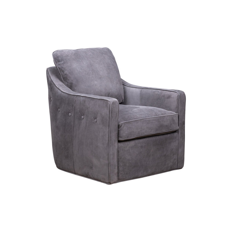 Oso Upholstered Swivel Armchair