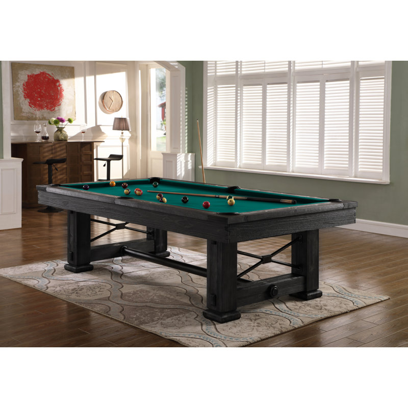 Playcraft Rio Grande Slate Pool Table With Dining Top/Professional Installation ($895 Value) Included, 33" H  x 89" L x 51" W