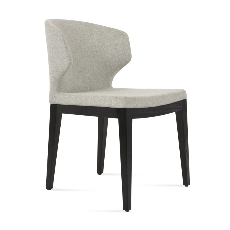 Chaise Amed Plus, Argent argent