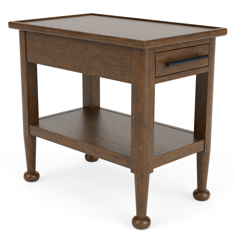 Brown Small End Table