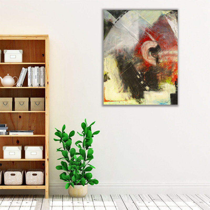 Crevette cocktail - reproduction d'art sur toile, H 20 po x l 16 po