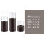 3 Piece Iron Tabletop Hurricane Holder Set
