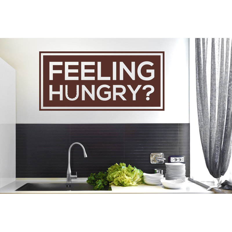Non-Wall Damaging Wall Decal, Medium, Brown