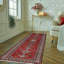 Hand knotted Persian shiraz runner 3'6"x12'6"
