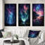 «Aurora Borealis Dancing Lights», 3 pièces sur toile-2054593099-2054593090