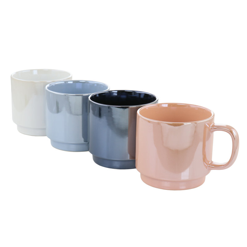 Grande tasse à café en grès