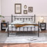 Kempst Steel Piece Bedroom Set