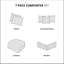 Édredon 7 pièces en faux suède brun, très grand, coussins décoratifs, jupe de lit, literie élégante lavable à la machine, brun, édredon brodé, chaud-121228494-121228497