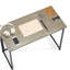 Table pliante peu encombrante, gris