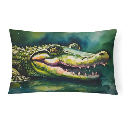 Alligator Throw Pillow