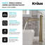 Robinet de lavabo vasque à poignée simple avec drain Ramus-50612611
