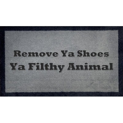 Simas Non-Slip No Pattern Doormat