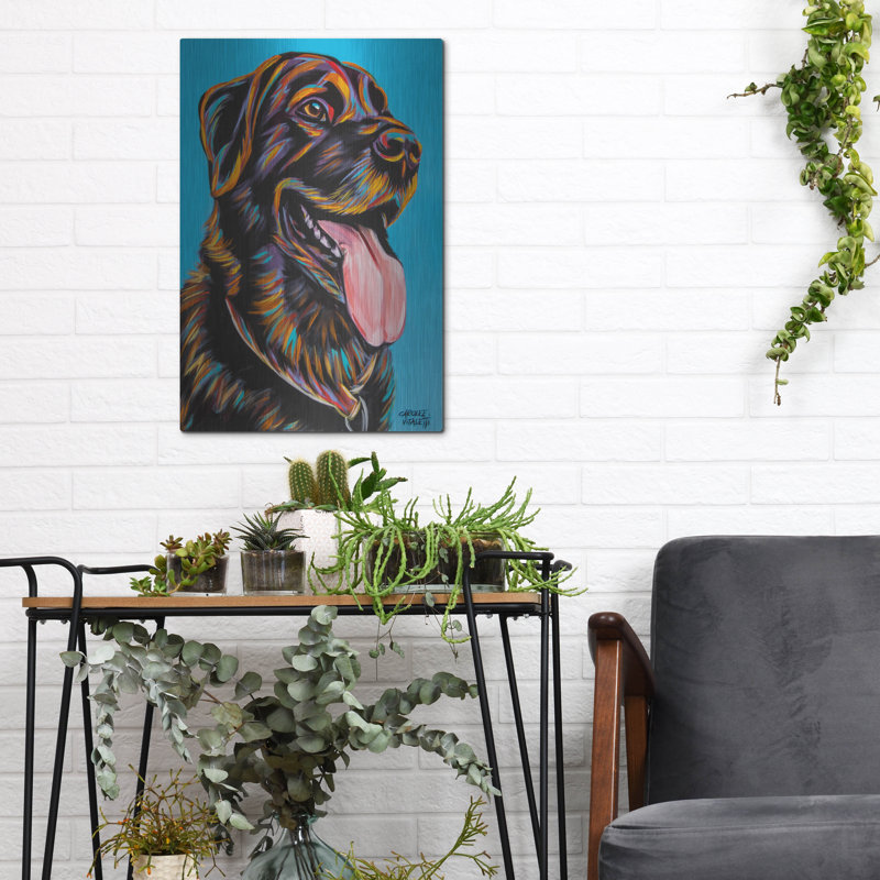 " Labs " by Carolee Vitaletti, 16" H x 12" W