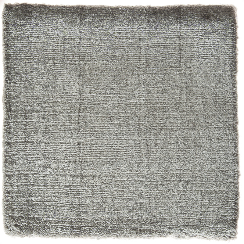 Tapis étain tissé à la main Bonn, Rectangle 9 pi x 10 pi