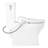 Carraway 1.28 GPF One Piece Elongated Chair Height Toilet