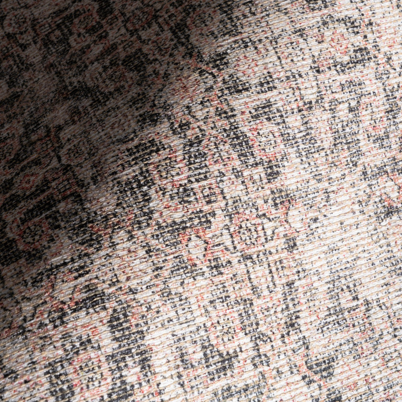 Tapis en mélange de jute de polyester Jeccica, Rectangle 4 pi x 6 pi