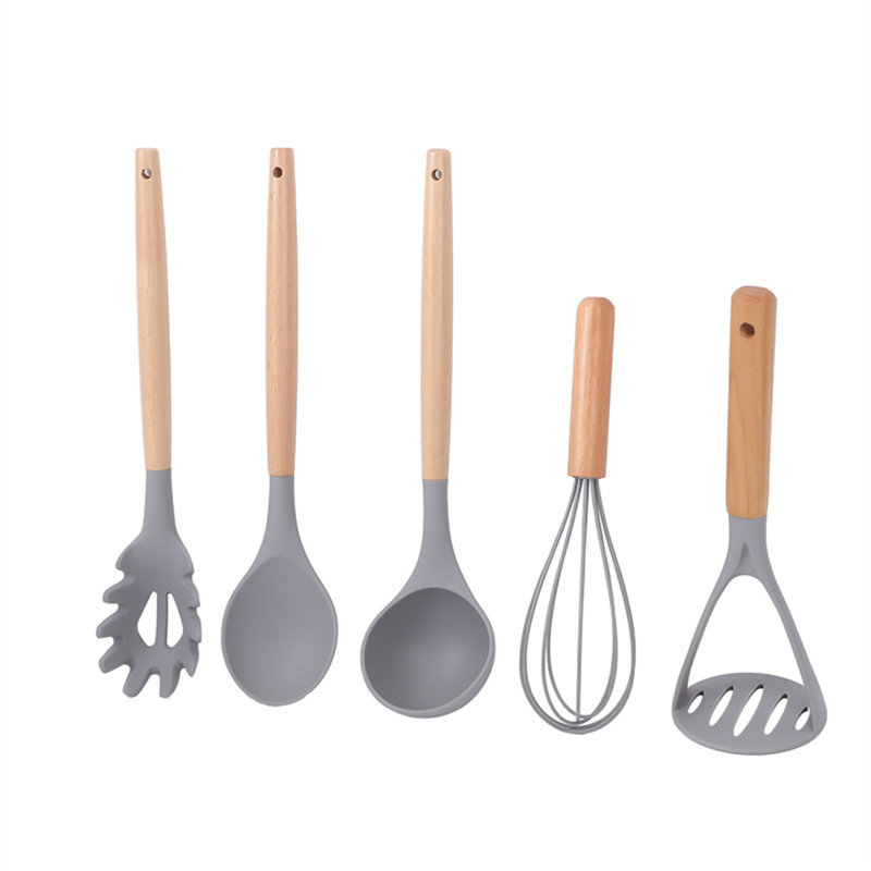 13PCS Silicone Kitchen Utensil Set - Non-Stick Cooking Tools For Healthy Meals