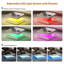 Charvez Solid Coffee Table with 16 Colors LED Lights, 78 x 78 cm-1737531412-1741005549
