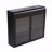 2-Door Wall-Mounted Metal Storage Cabinet With Tempered Glass Doors And Shelves-1766482030