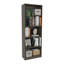 Bibliothèque Home 4 tablettes Kronos, rangement ouvert, noyer teint-36453147-36453144