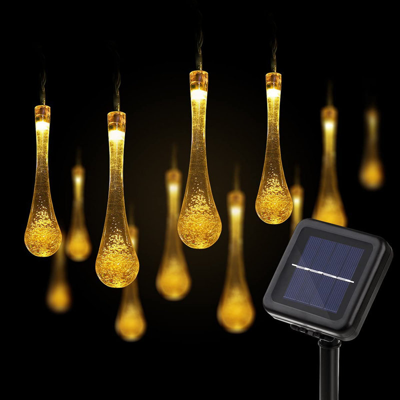 Guirlande de 30 lumières DEL Rosiclare, Amber