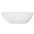 65" Freestanding Stone Resin Bathtub, Glossy White, Spa - Like Experience, Easy Maintenance And Hygiene Solid Surface Soaking Large Capacity Soaking, Comfortable Back Resting Design