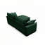 Canapé 2 places avec repose-pieds Corduroy-497563697