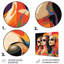 «Red Matisse's Hippie Women IV» - mode, art mural en métal-1202400223