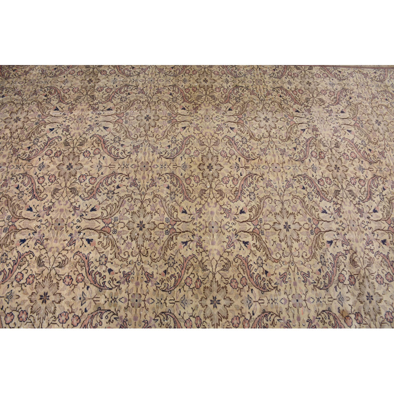 Tapis traditionnel en laine beige élégant Elegant 70,9 x 108,7 po