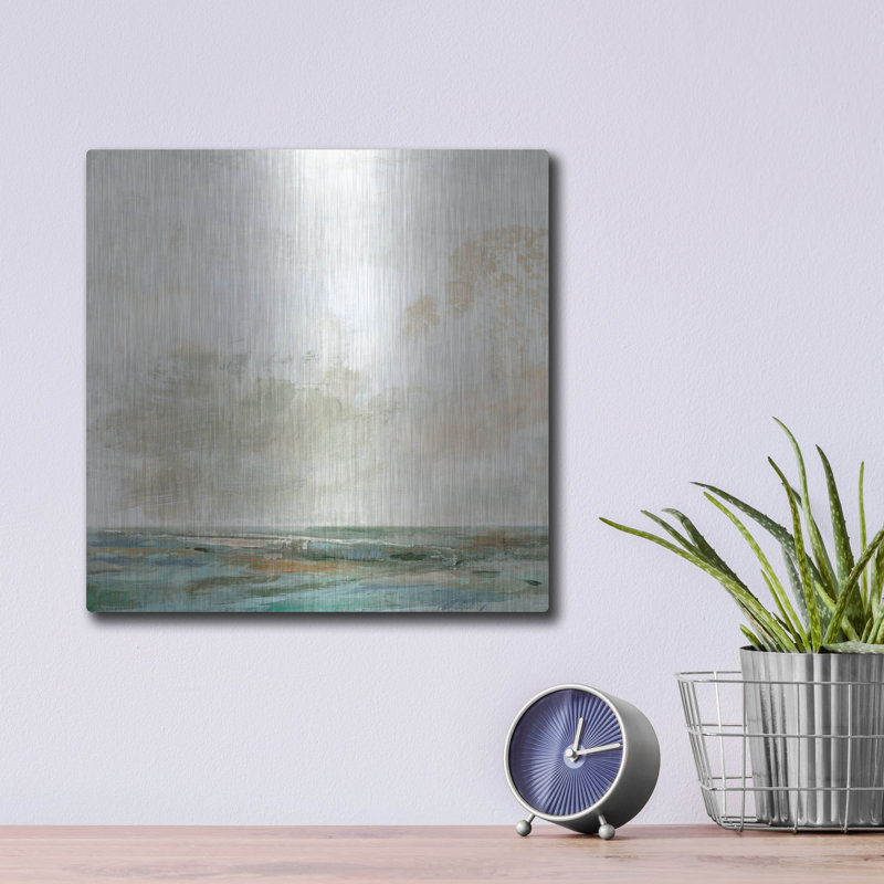 «Falmouth» par Suzanne Nicoll, art mural en métal, H 12 po x l 12 po