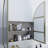 Two Door Steel Frame Arch Shape Medicine Cabinet-69958761