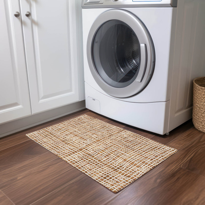  Tapis d'entrée / extérieur antidérapant Finck, Rectangle 1 pi 8 po x 2 pi 6 po
