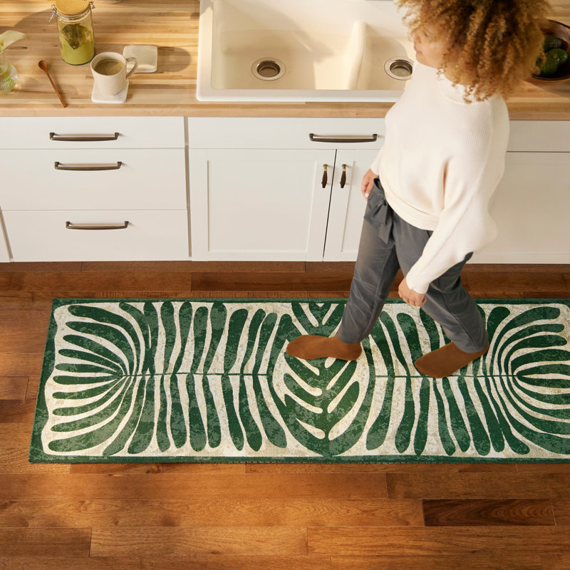 Chemin de table Tie & Country Country Livie Matisse, Vert