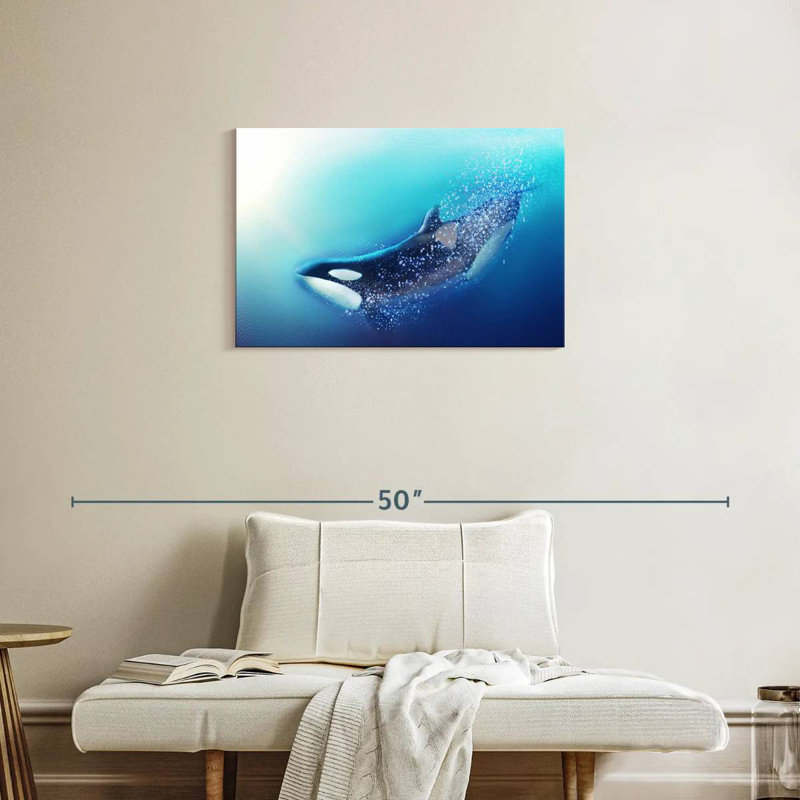 Brampt Underwater Orca, 20" H x 30" W