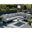 Zeke 6 - Person Modular Patio Conversation Sets with Cushions-1957123035-1957123032