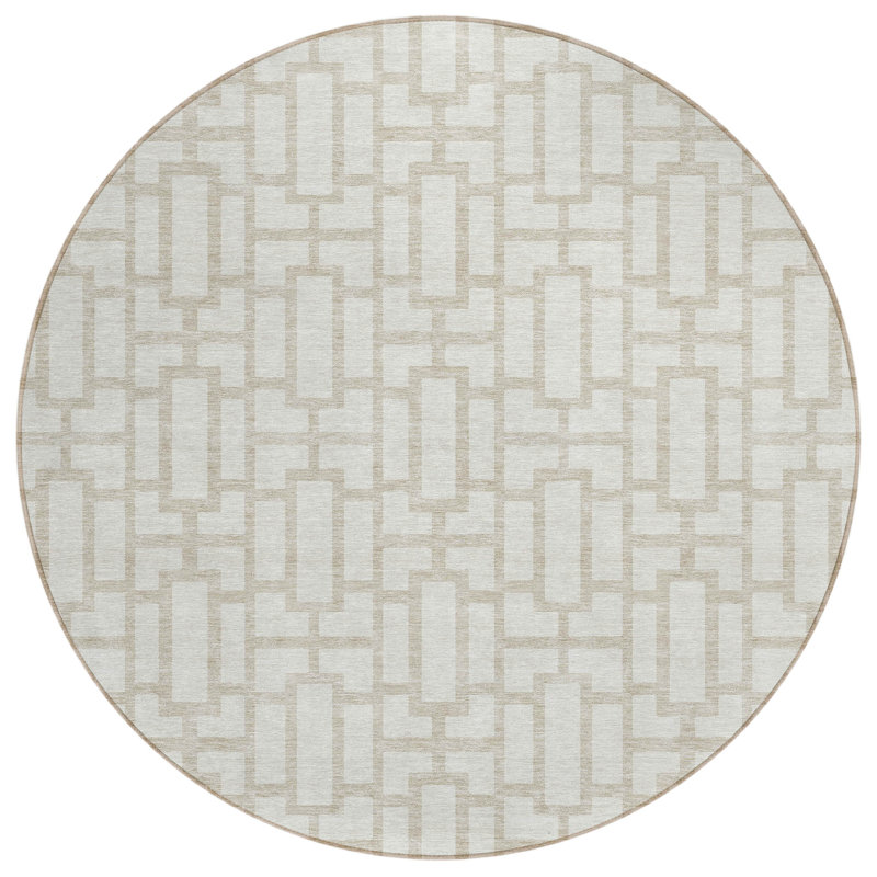  Maliana Area Rug, Round 8'