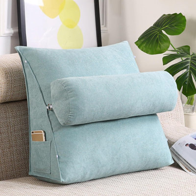 Coussin de lecture Chenille