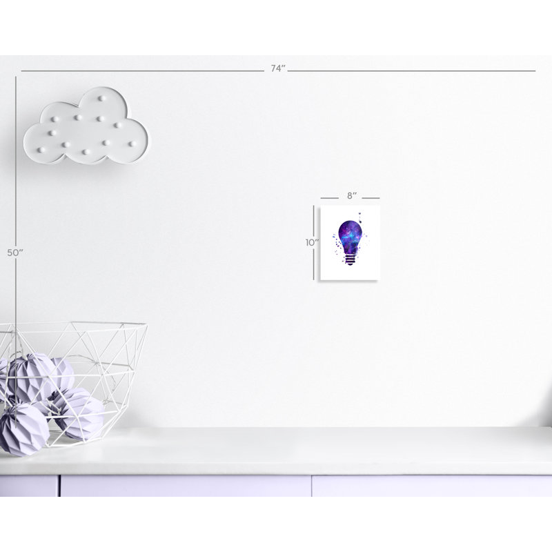 Décoration murale pour enfants light vagues, H 10 po x l 8 po x P 1 po, Papier