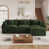 Chenille verte