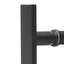 Poignée de porte à double face en acier inoxydable, paire de poignées de porte de grange coulissantes à pousser, poignée de porte commerciale en forme de H (11,61 * 1,6 * 5,95 po)-115342012