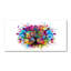 50cm W x 100cm L Glass Peel and Stick Panel