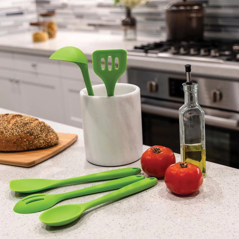 Better Houseware 5 Utensil Set, Green