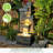 Chatara Handcrafted Outdoor Weather Resistant Floor Fountain