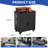 Metal Tool Cabinet,heavy‑duty Garage Storage Organizer With Lockable Doors, Perforated Pegboard Side Panels Mobile Workbench For Garage Workshop Home Use